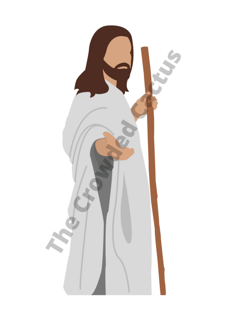 Christ Reaching watermark